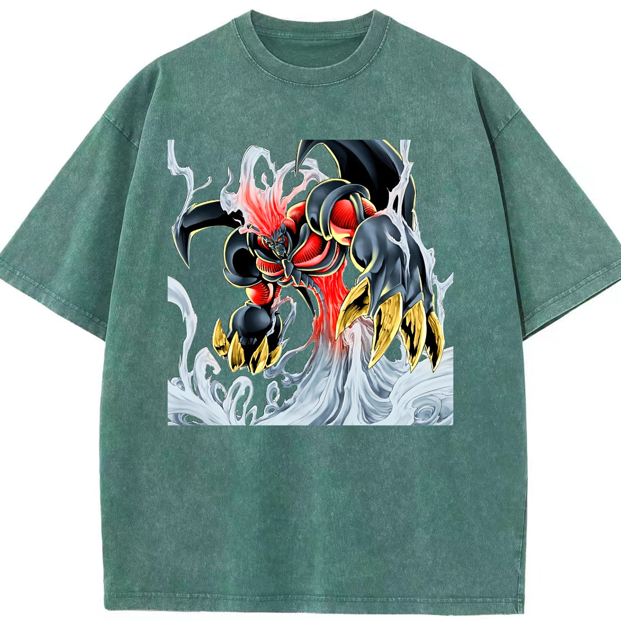 （画像用） 遊☆戯☆王 Yu-Gi-Oh! 綿100% ヴィンテージ風 半袖Tシャツ（フロントプリント）
